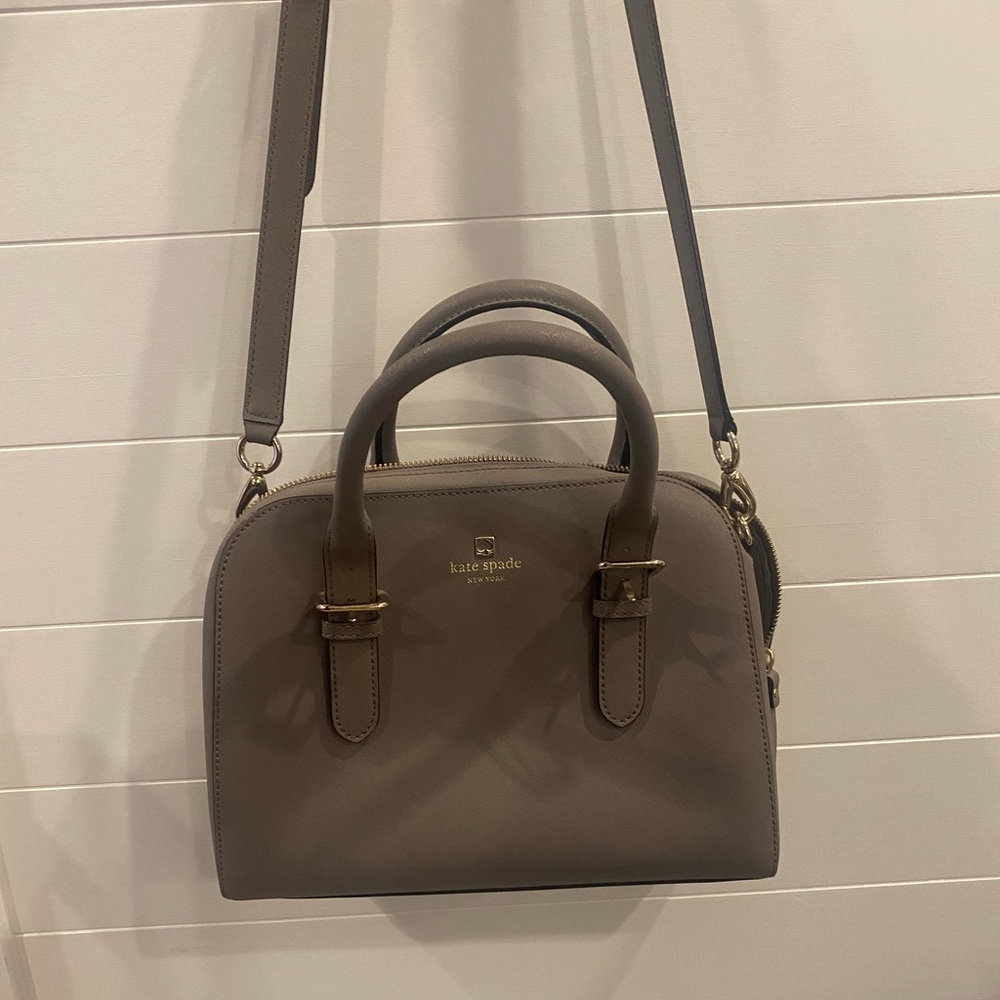 Kate Spade Gray Crossbody Purse